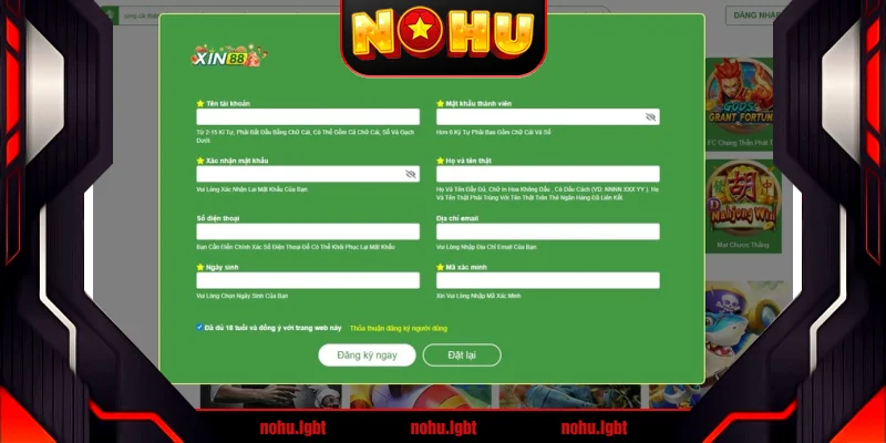 Hướng dẫn tham gia chơi game tại Xin88