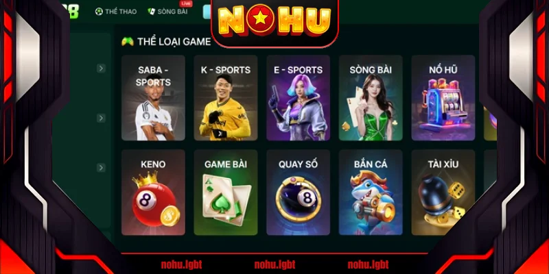 Khám phá sảnh game cược ấn tượng tại Fo88