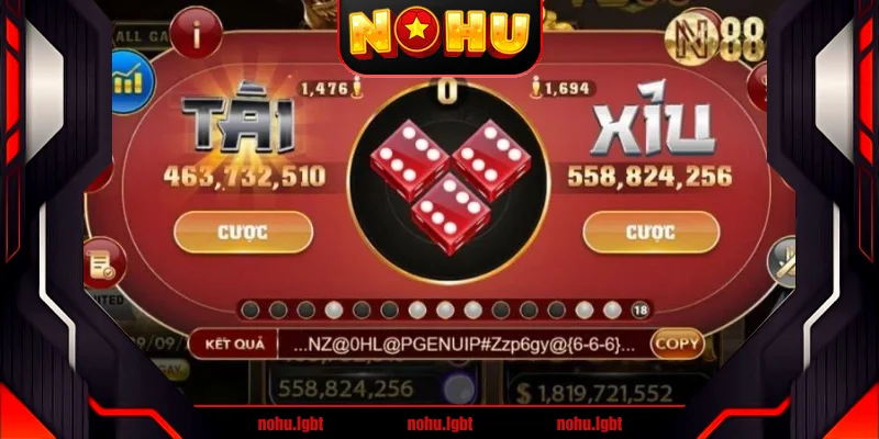 Tham gia tựa game tài xỉu cùng nhà cái N 88