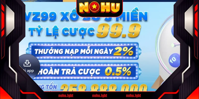 Chơi vui thưởng khủng tại nhà cái VZ99 Chơi vui thưởng khủng tại nhà cái VZ99